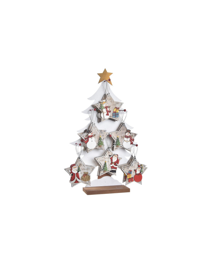 DECORACION COLGANTE MADERA 34X12X59 6 SURT.