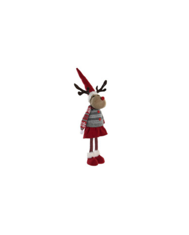 FIGURA POLIESTER 17X13X65 RENO ROJO