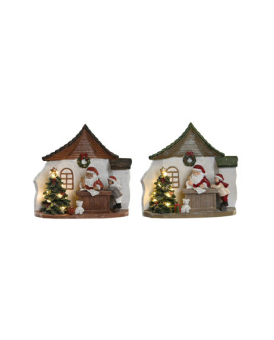 FIGURA RESINA 19X9,5X18 SANTA 2 SURT.
