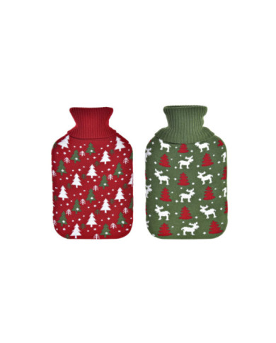 BOLSA AGUA CALIENTE POLIESTER 20X4X32 2L, 2 SURT.
