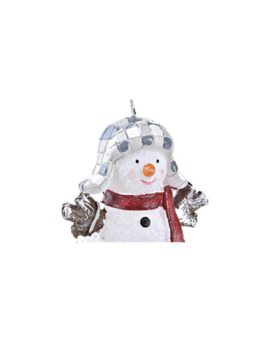 VELA CERA 7,5X5X10 MUÑECO BLANCO