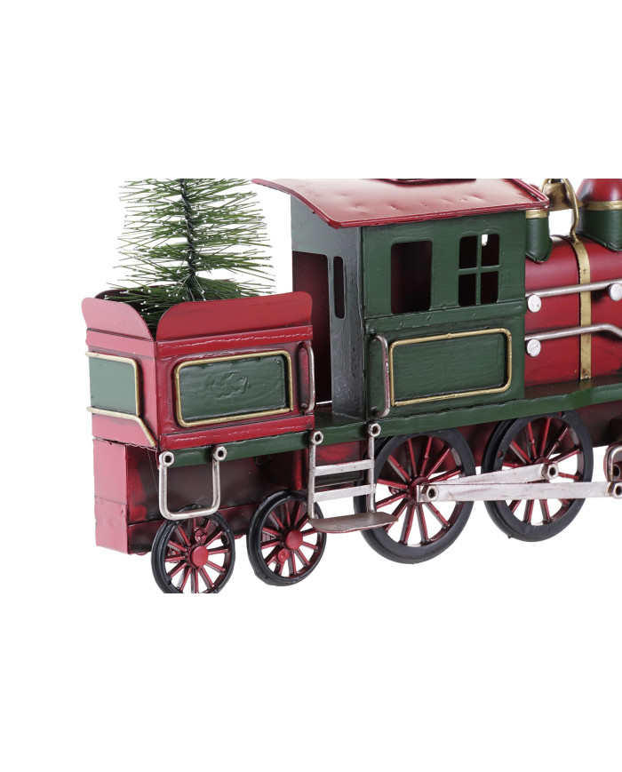 DECORACION PARED METAL 44,5X6,5X26 TREN VERDE