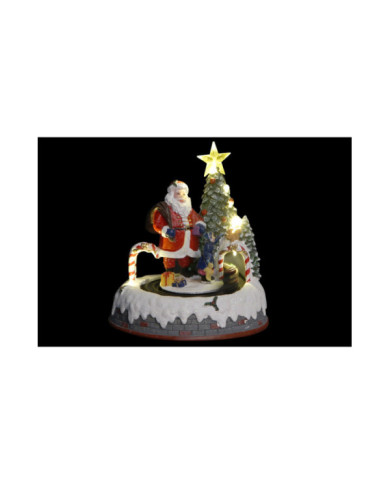 FIGURA LED RESINA 19X18X22 MOVIMIENTO MUSICAL