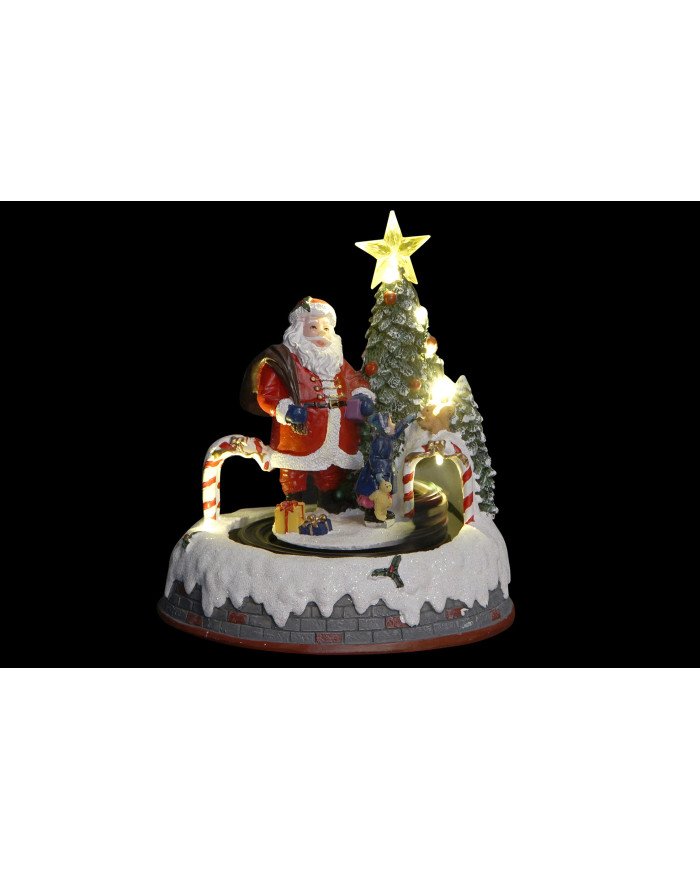FIGURA LED RESINA 19X18X22 MOVIMIENTO MUSICAL