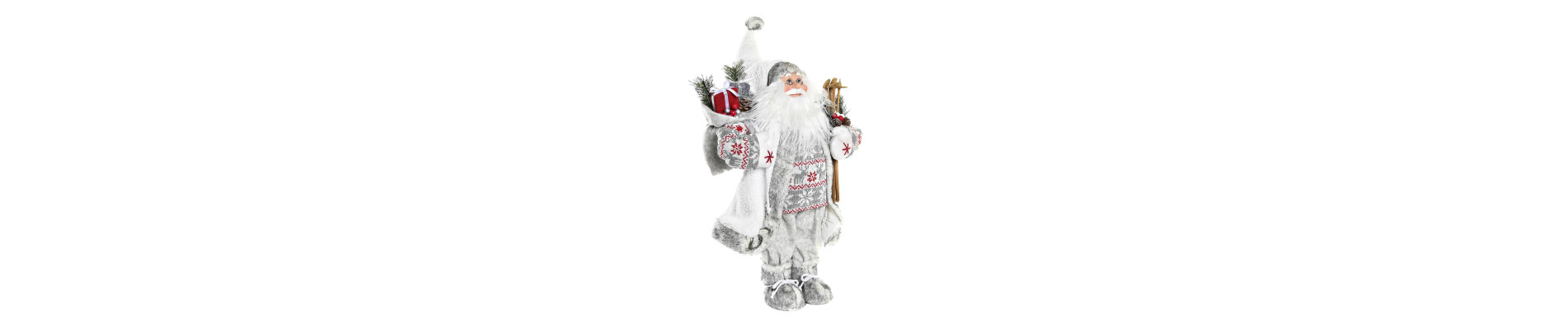 FIGURA POLIESTER PVC 30X13X47 GRIS