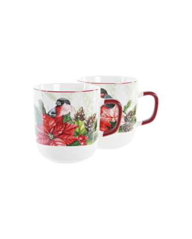 MUG PORCELANA 11,5X8,5X9,5 400ML 2 SURT.