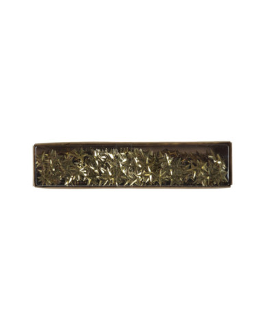 DECORACION PVC 29GR. ESTRELLAS DORADO