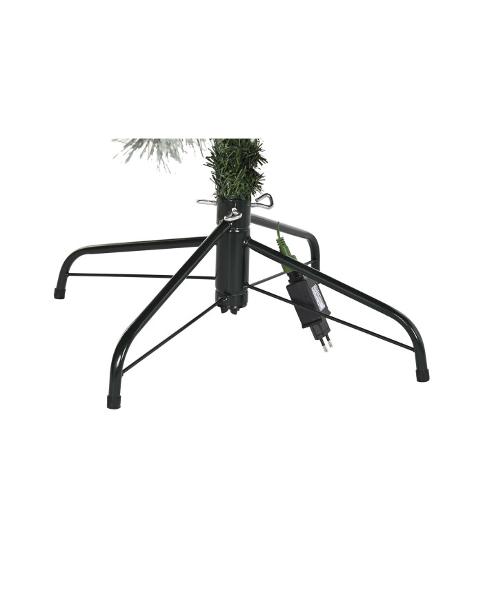 ARBOL LED PVC 135X135X225 500 LEDS NEVADO VERDE