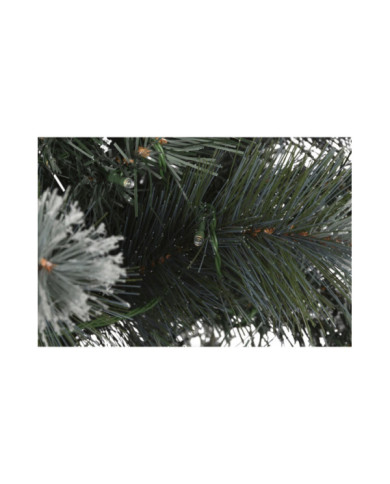 ARBOL LED PVC 135X135X225 500 LEDS NEVADO VERDE