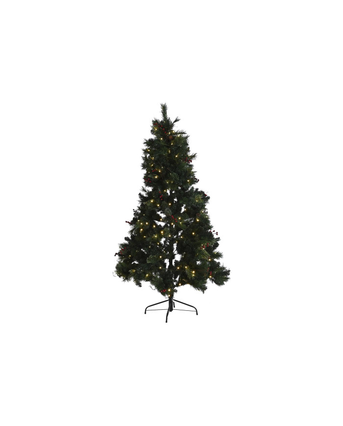 ARBOL LED PVC 120X120X195 350 LEDS VERDE