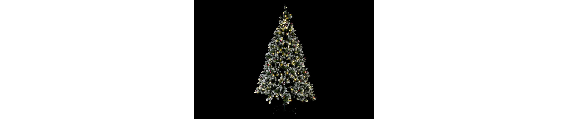 ARBOL LED PVC 125X125X210 1242RAMA PIòAS MUERDAGO