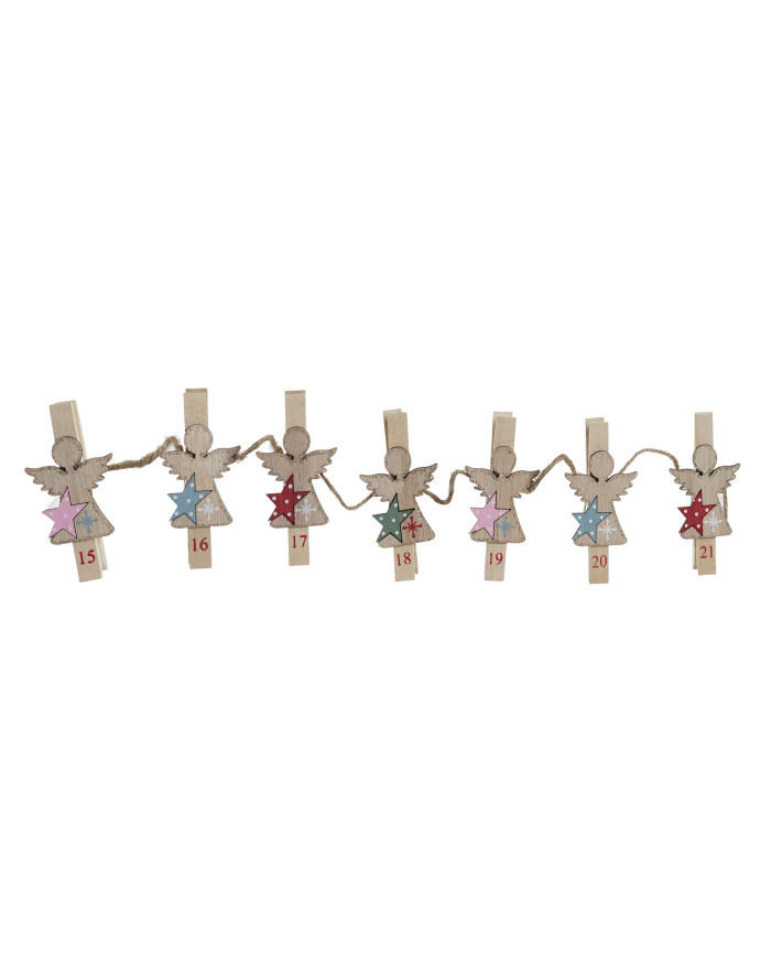 PINZAS MADERA 206X2X7 CALENDARIO 2 SURT.