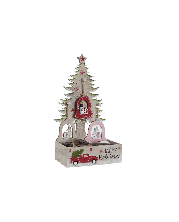 DECORACION COLGANTE MADERA 17X11X32 CAMPANA 3 SURT