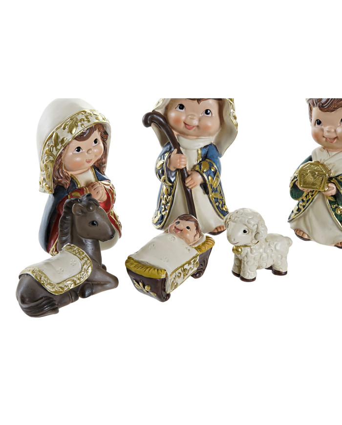 NACIMIENTO SET 9 RESINA 7X3X6 MULTICOLOR