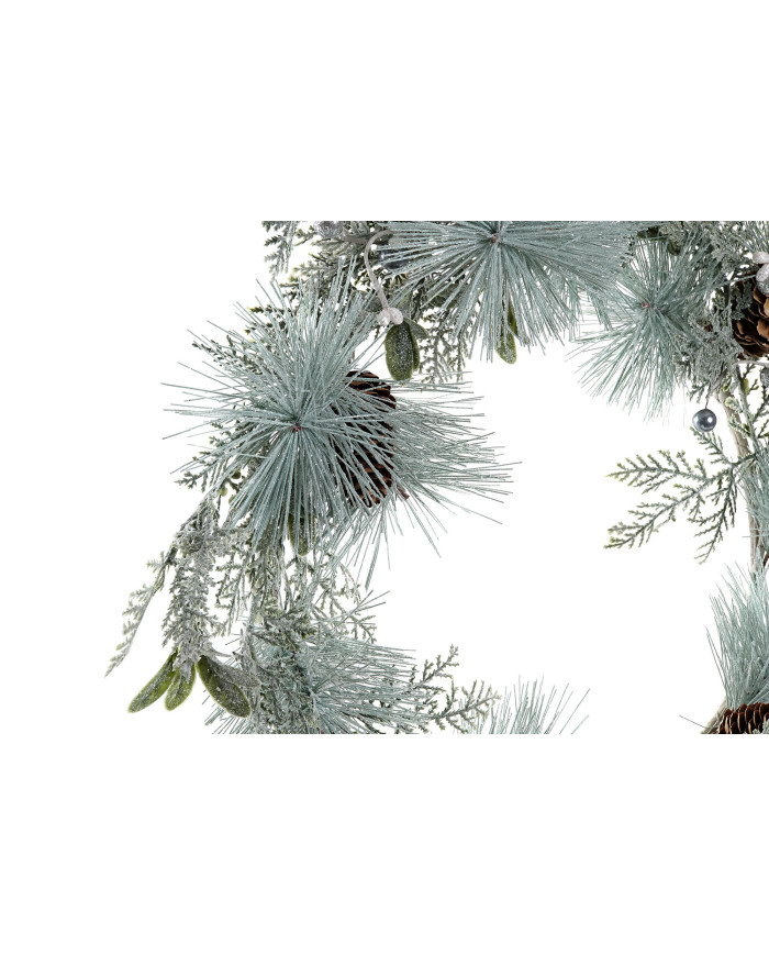 CORONA PVC METAL 50X10X50 PAJARO NEVADO VERDE