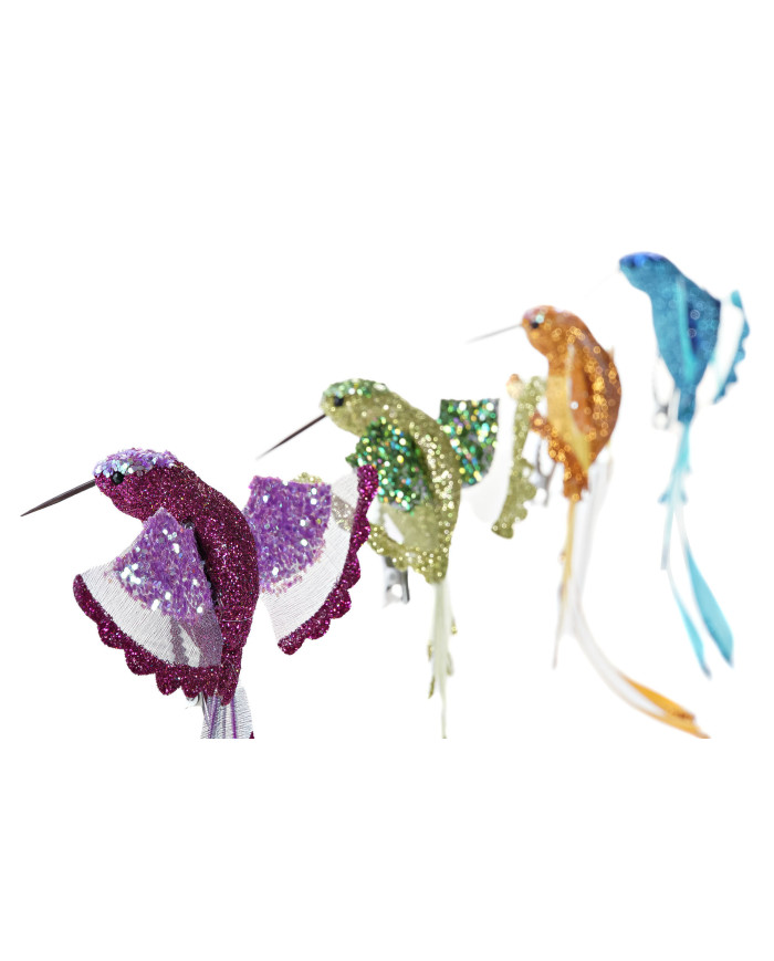 DECORACION FOAM POLIESTER 11X5X13 COLIBRI 4 SURT.