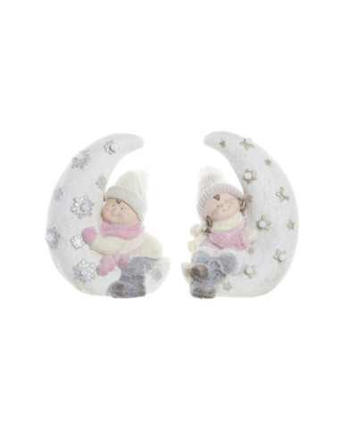 FIGURA FIBRA VIDRIO LED 31X20X43 LUNA 2 SURT.