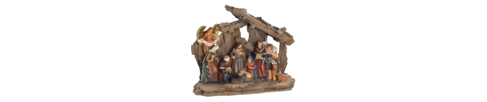 NACIMIENTO RESINA 21,5X7,5X18 NATURAL MARRON