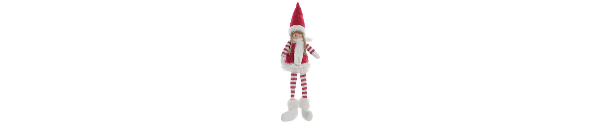 FIGURA RESINA POLIESTER 18X15X55 ANGEL ROJO