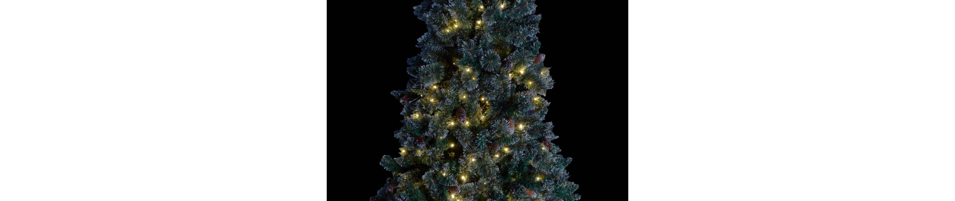 ARBOL LED PVC 100X100X150 150L, 38 PIòAS VERDE