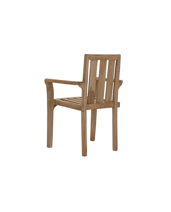 SILLA TECA 63X47X88 APILABLE NATURAL MARRON