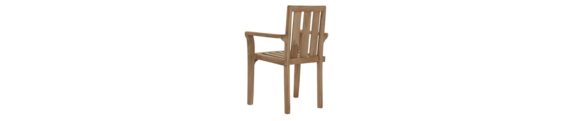 SILLA TECA 63X47X88 APILABLE NATURAL MARRON