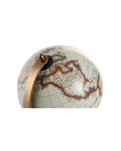GLOBO TERRAQUEO PVC MANGO 14X12X21 MARRON