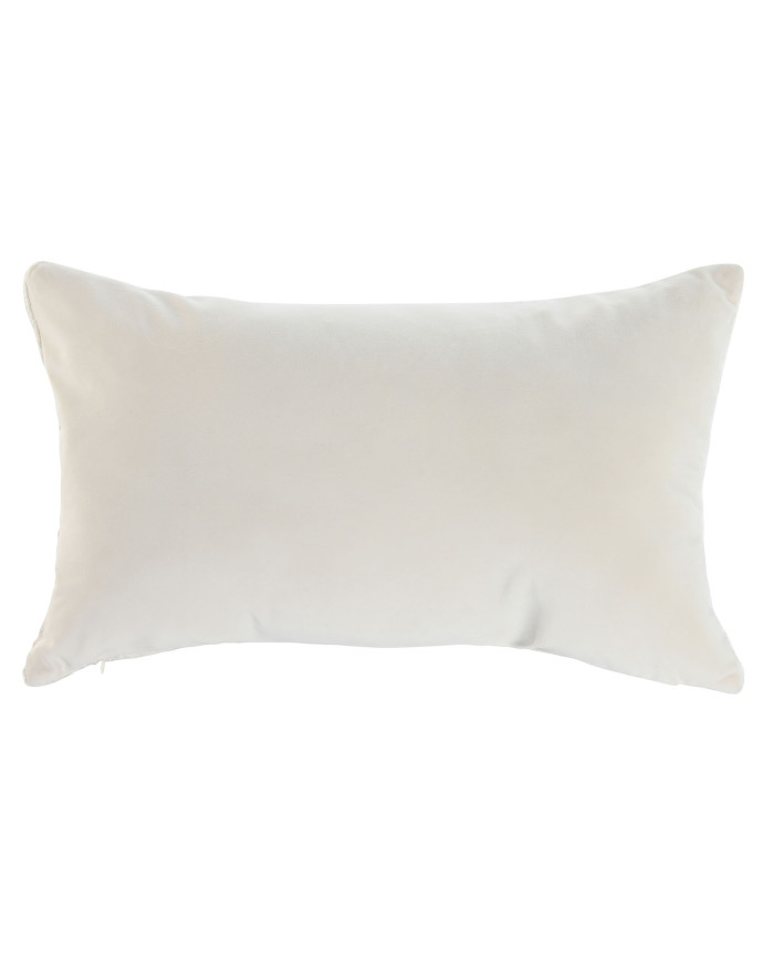 COJIN JACQUARD PU 50X10X30 HEBILLA BLANCO