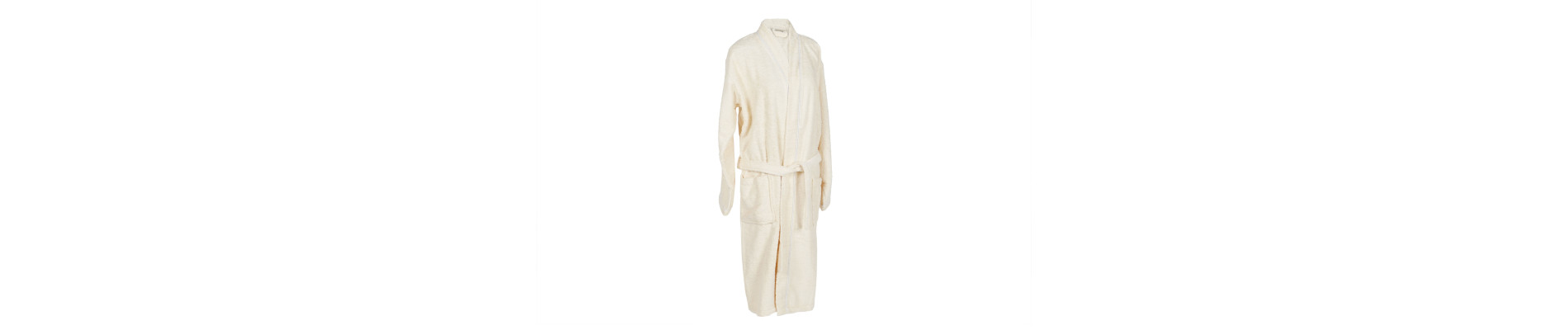 ALBORNOZ SET 2 ALGODON 1X1X1 400GSM MUJER CREMA