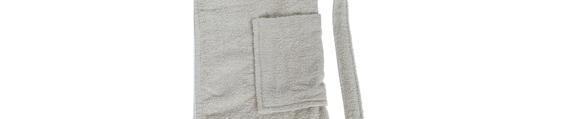ALBORNOZ SET 2 ALGODON 1X1X1 400GSM MUJER BEIGE