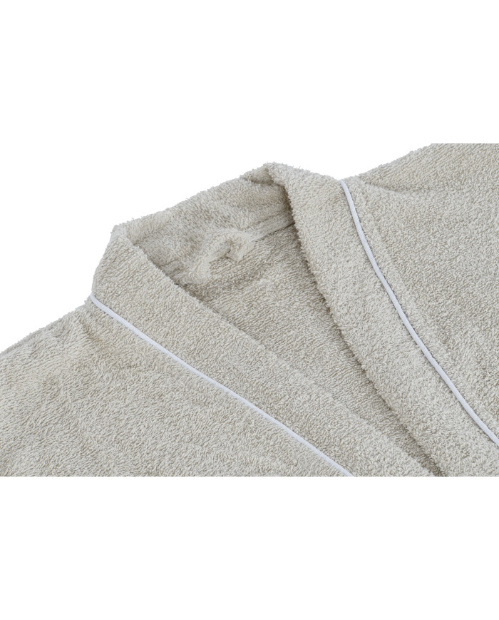 ALBORNOZ SET 2 ALGODON 1X1X1 400GSM MUJER BEIGE