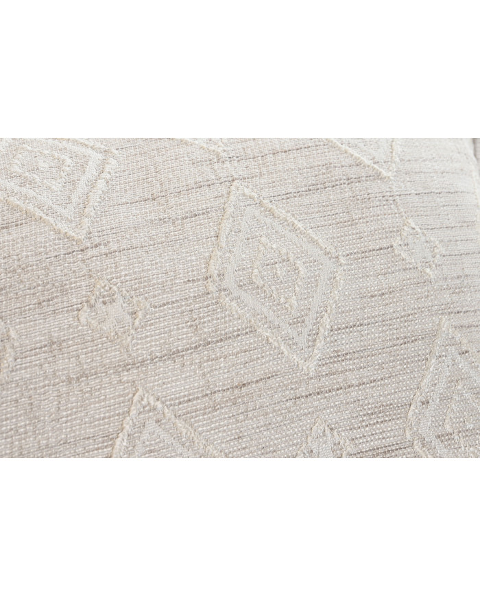 COJIN POLIESTER 30X50X50 380 GR. JAQUARD BEIGE