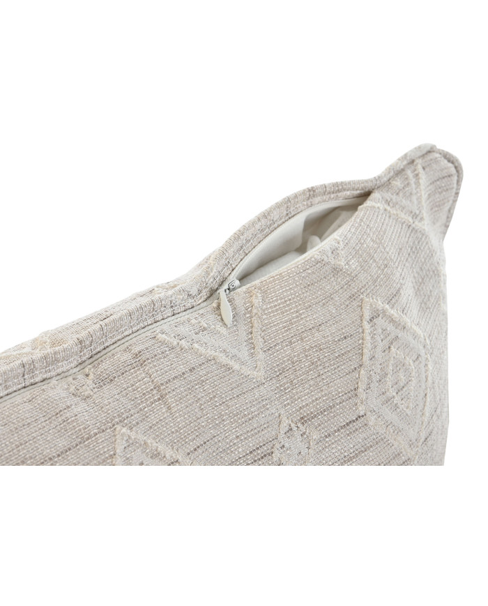 COJIN POLIESTER 30X50X50 380 GR. JAQUARD BEIGE