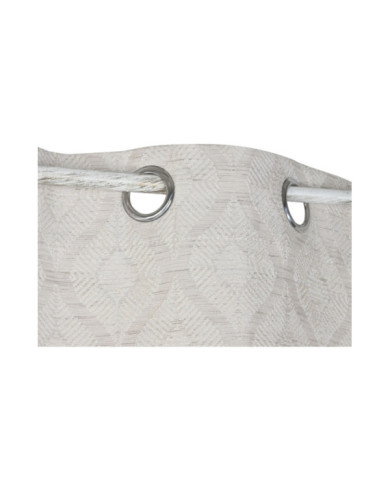 CORTINA POLIESTER 140X260X260 JAQUARD 8 ANILLAS