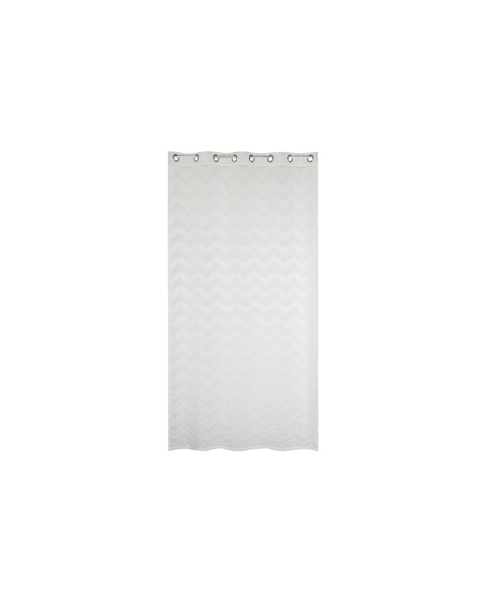 CORTINA POLIESTER 140X260X260 BORDADA BLANCO