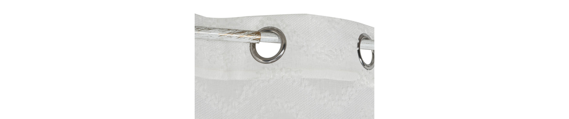 CORTINA POLIESTER 140X260X260 BORDADA BLANCO
