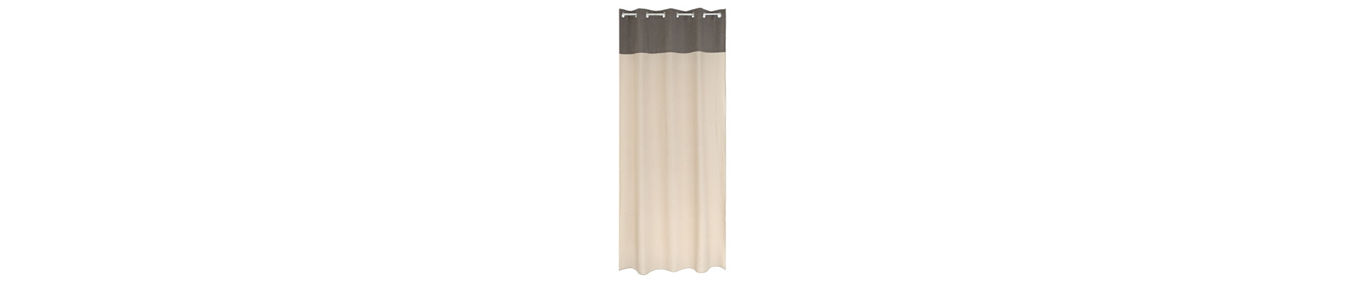 CORTINA ALGODON 140X260X260 ANILLAS NATURAL