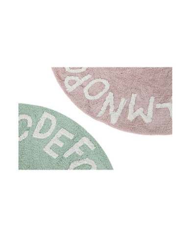 ALFOMBRA ALGODON 100X100X1,5 1300 ABECEDARIO 3 SUR