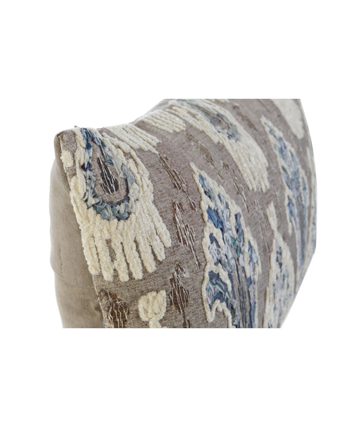 COJIN ALGODON 50X5X30 420 GR, BORDADO MULTICOLOR