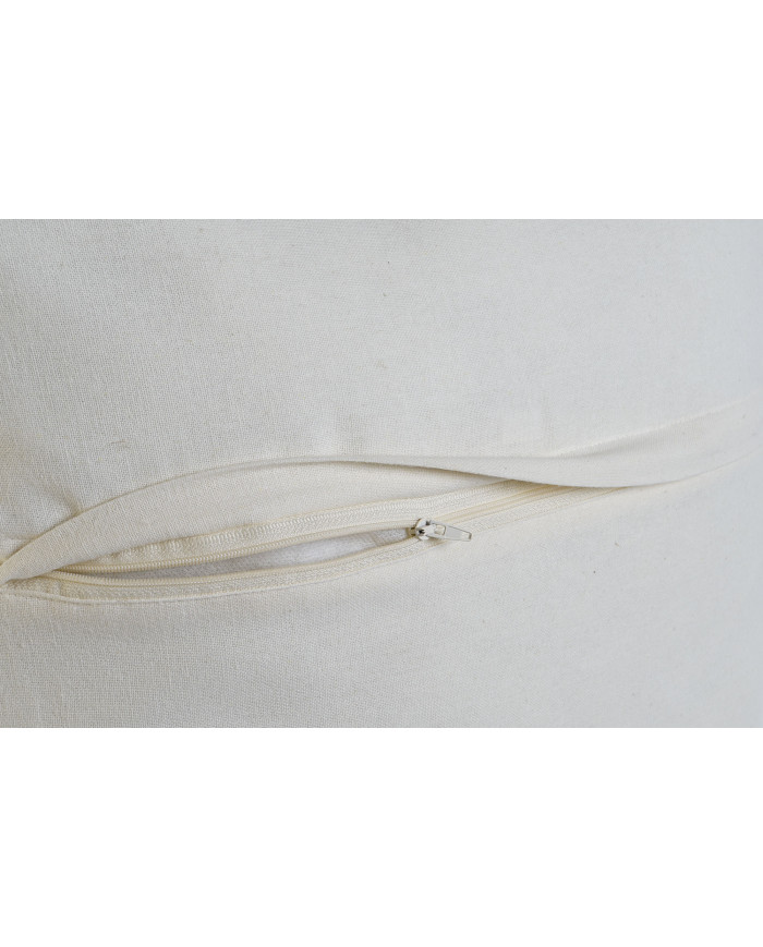 COJIN YUTE 50X15X50 560 GR, BORDADO NATURAL