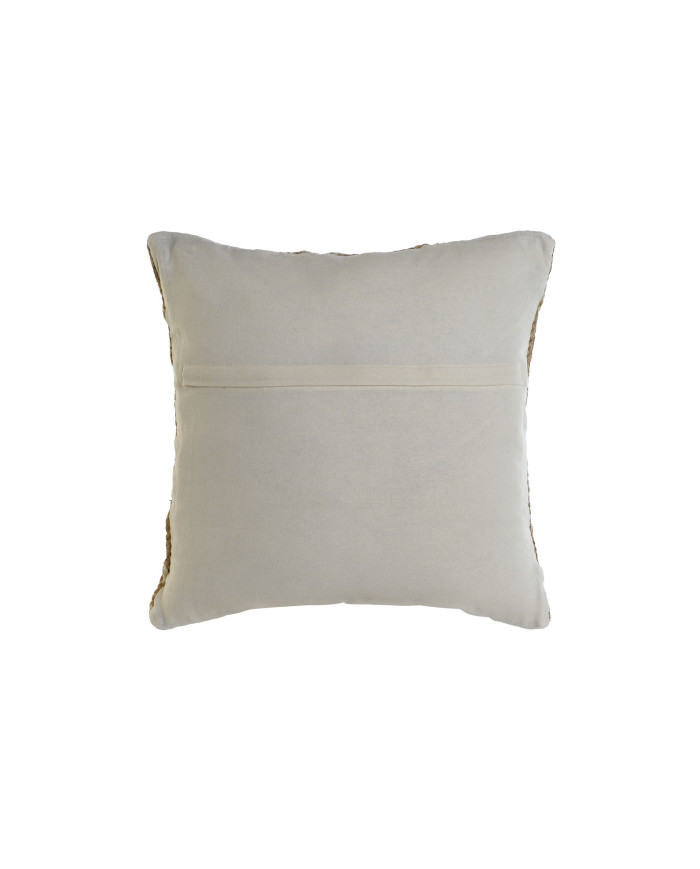 COJIN YUTE 50X15X50 560 GR, BORDADO NATURAL