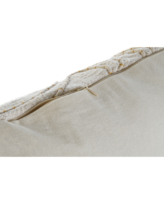 COJIN ALGODON 45X15X45 420 BORDADO CRUDO