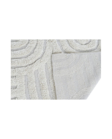 ALFOMBRA ALGODON 120X180X1,5 1950 GSM ARCOS CREMA