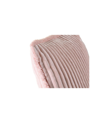 COJIN POLIESTER 45X10X45 380 GR, BORREGUITO ROSA