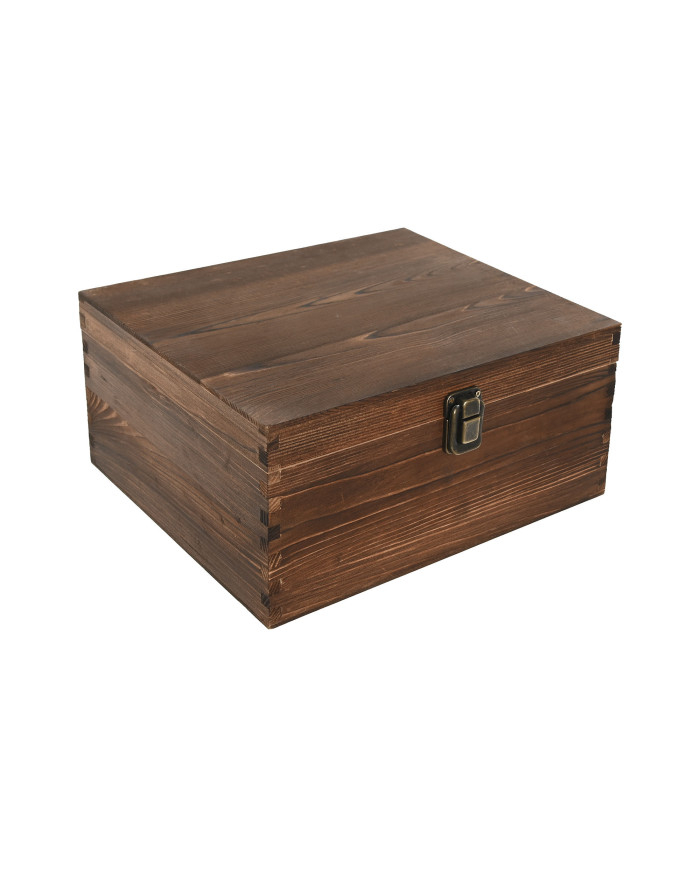 WHISKY SET 7 PINO 25X19,5X12 MARRON