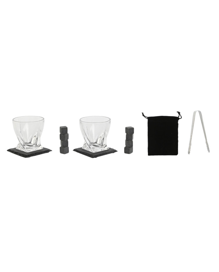 WHISKY SET 7 PINO 25X19,5X12 MARRON