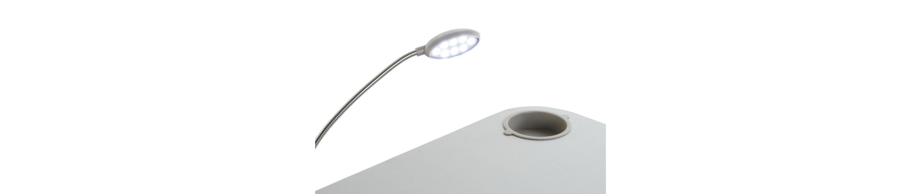 BANDEJA LED PP 47X38,5X6 ORDENADOR 2 SURT.