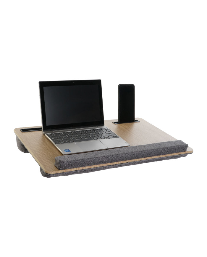 BANDEJA MDF POLIESTER 55X35X7 ORDENADOR NATURAL