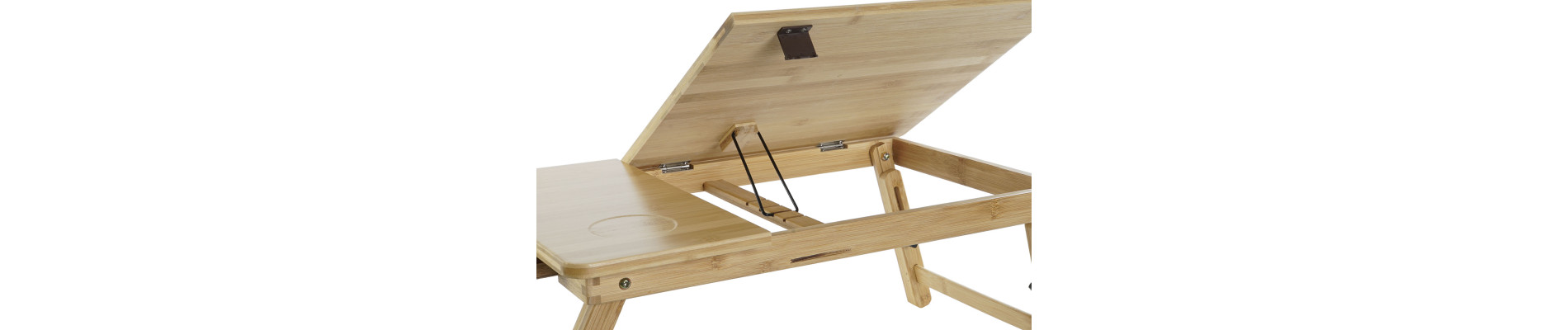 BANDEJA BAMBU 62X34X24 ORDENADOR NATURAL