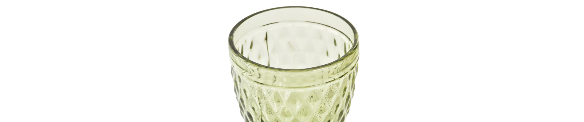 COPA CRISTAL 8,7X8,7X17 325ML, GRABADO VERDE